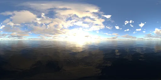 Sunset yellow cloud