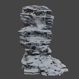 Snow Rock Formation