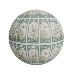 Bird motifs artwork