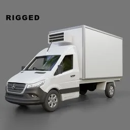 Mercedes Benz eSprinter Box Truck