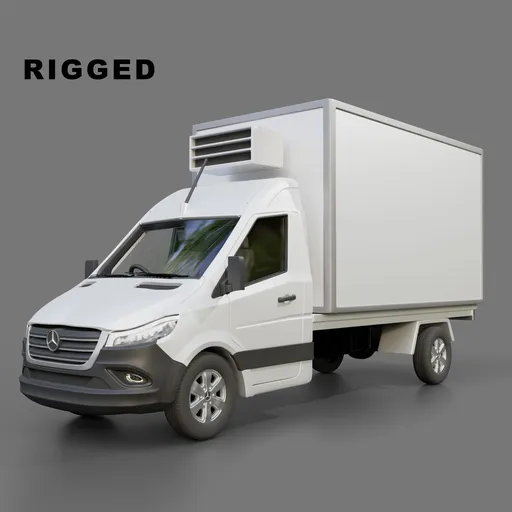 Mercedes Benz eSprinter Box Truck
