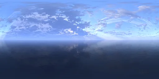 Real day sky