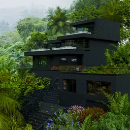 Isolated Forest Villa