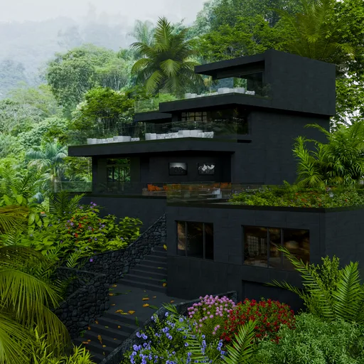 Isolated Forest Villa