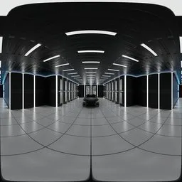 Studio Dark Car - HDRi