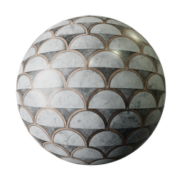 High-resolution PBR ceramic texture for 3D modeling and rendering, suitable for Blender and other 3D applications.