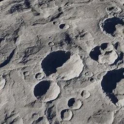Moon Crater Terrain Tileable