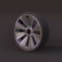 Sports car wheel 1