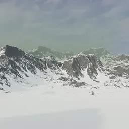 Snow mountain