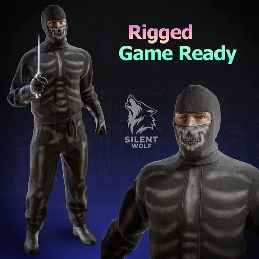 Special Assassin Rigged Animated