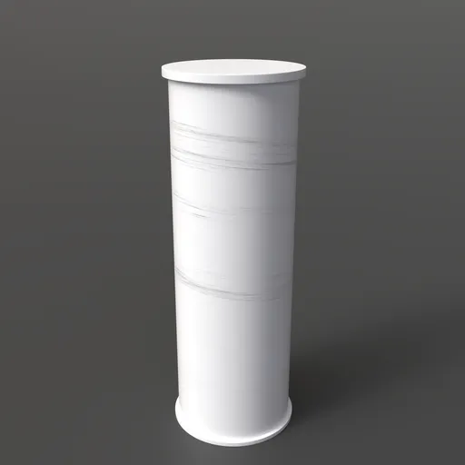 Potato chips tube
