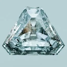 Sheild Cut Diamond