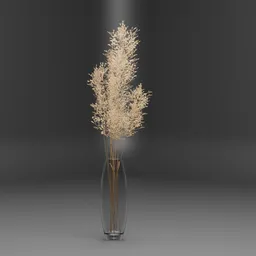 Dry Grass Vase