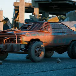 Apocalypse-Ready Off-Road Vehicle