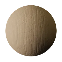 Untorn Creased Cardboard