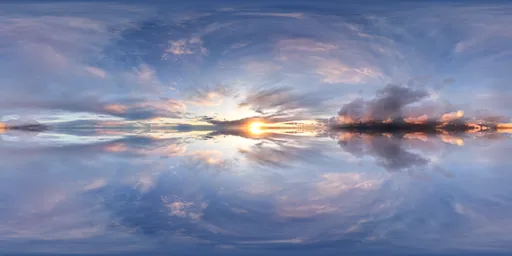 Infinite Real Sky - Dramatic Sunset