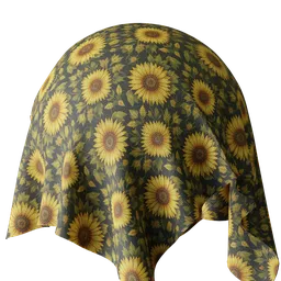 Sunflower Woven Fabric