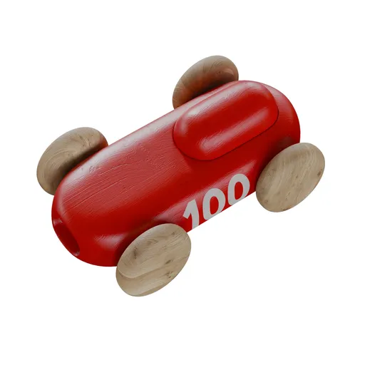 Toy red car