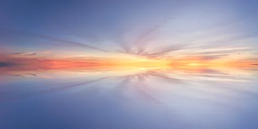 Infinite Real Sky - Colorful Sunrise