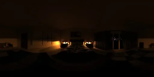 Cosy Nighttime Room