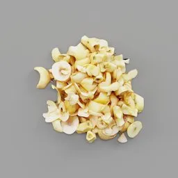 Pile of Apple Peels and Cores