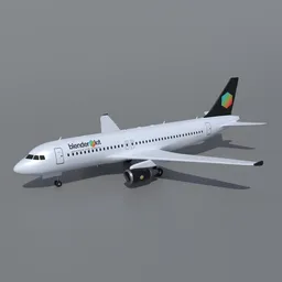 Airbus A320 BlenderKit
