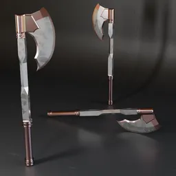 MK Axe lowpoly-041
