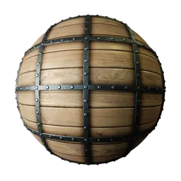 Reinforced Wood Crate