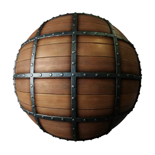 Wood Metal Rivets Redwood