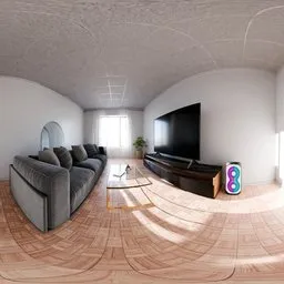 Modern Artistic Game Lounge Interior
