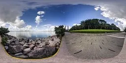 Cloudy Waterfront Trail