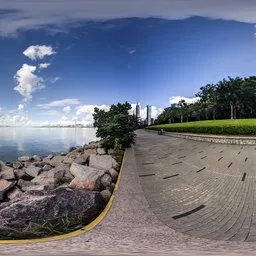 Cloudy Waterfront Trail
