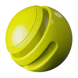 Yellow Textured Plastic (Low Damaged)