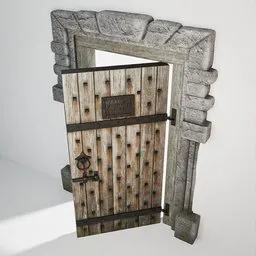 Medieval Door