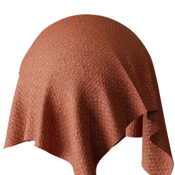 Plain Orange Chenille