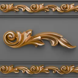 MK Trim Ornament Vol6 03