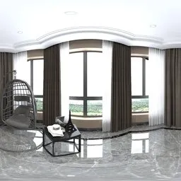 Cold Light living room