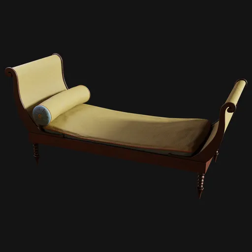Late 1800s Daybed Recamier