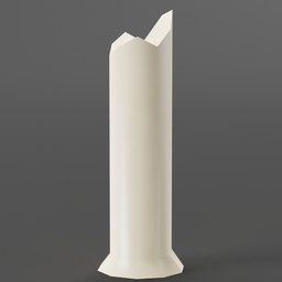 Candle 02 Low-Poly