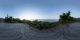 Sunset at sea level 16k