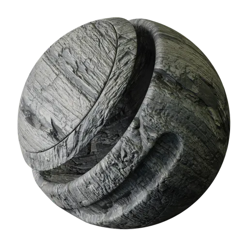 Striated Shale Rock