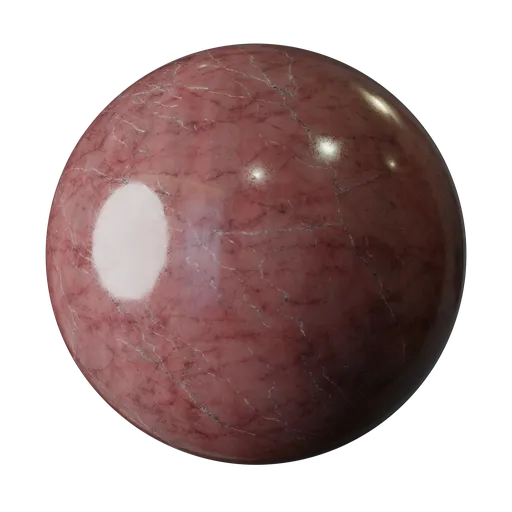 Antique red marble