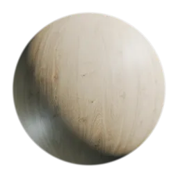 Light wood veneer with imperfections