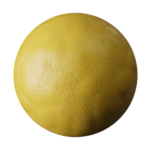 High-resolution, customizable citrus skin texture for PBR 3D rendering in Blender.