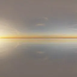 Golden Horizon Sunset HDRI