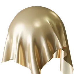 Soft Brown Satin Fabric