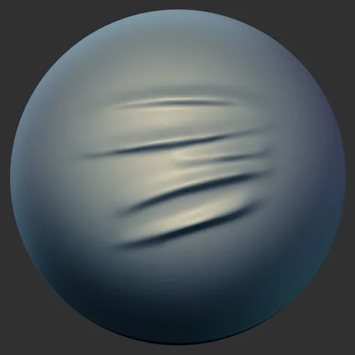 ER_Fabric Brush Soft Overlapping Folds