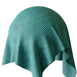 Light Blue Pleated Fabric