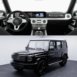 Mercedes AMG G63(Rigged)