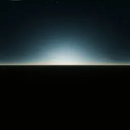 Clear night sky with stars